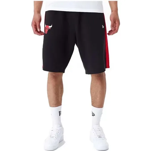 NBA Chicago Bulls Mesh Panel Oversized Shorts - new era - Modalova