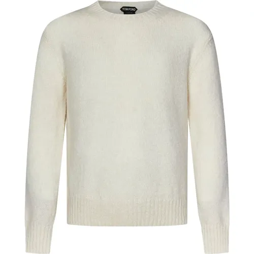 Knit Crewneck Sweater Aw24 , male, Sizes: M, L, S - Tom Ford - Modalova