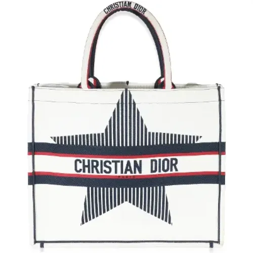 Pre-owned Canvas totes , female, Sizes: ONE SIZE - Dior Vintage - Modalova