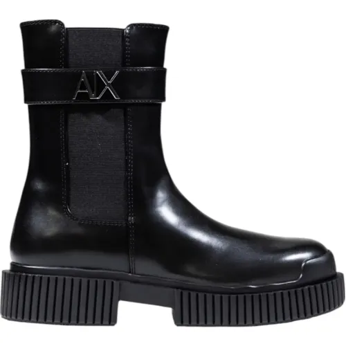 Chelsea Boots, female, , Size: 10 US Modern Women's Boots Xw001634 Af17474 - Armani Exchange - Modalova