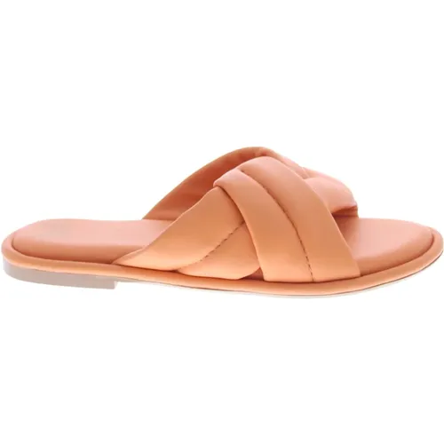 Minimalistische Resort-Style Sandalen - aprikose crush,Minimalistische Resort-Style Sandalen - Bronx - Modalova