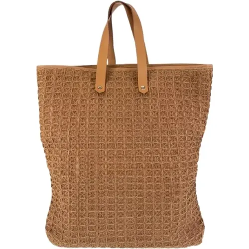 Pre-owned Tote Bags, female, , Size: ONE SIZE Pre-owned Canvas handbags - Hermès Vintage - Modalova