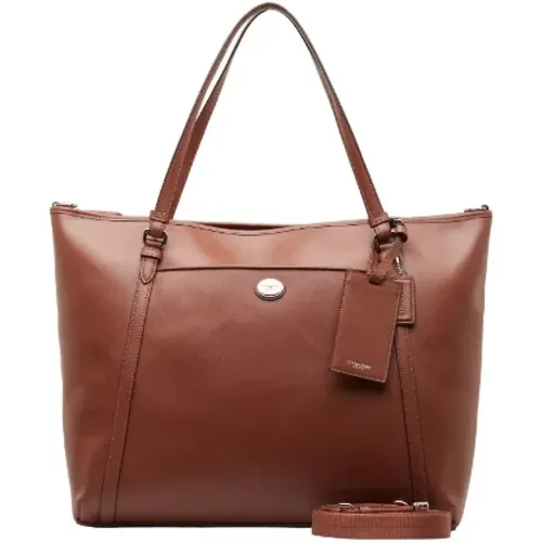 Pre-owned Tote Bags, female, , Size: ONE SIZE Pre-owned Leather handbags - Coach Pre-owned - Modalova