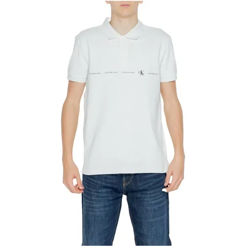 Kurzarm Polo Shirt Frühling/Sommer Kollektion - Calvin Klein Jeans - Modalova