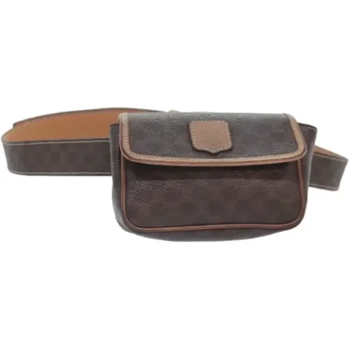 Pre-owned Belt Bags, female, , Size: ONE SIZE Pre-owned Leather crossbody-bags - Celine Vintage - Modalova