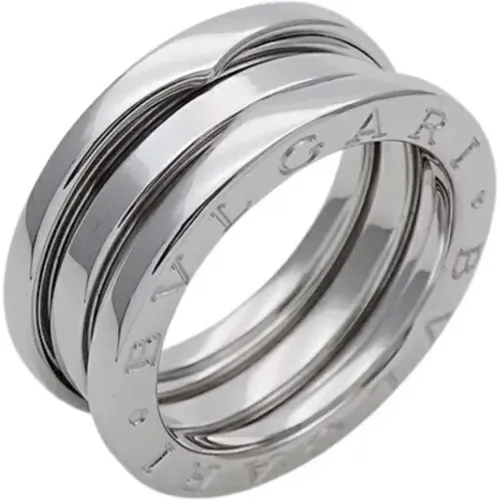 Pre-owned Silver rings , female, Sizes: ONE SIZE - Bvlgari Vintage - Modalova