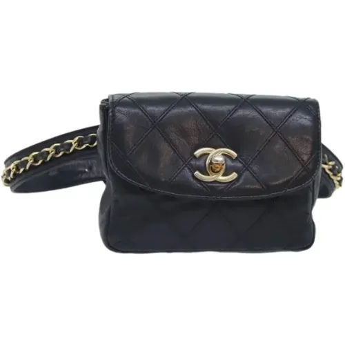 Pre-owned Belt Bags, female, , Size: ONE SIZE Pre-owned Leather crossbody-bags - Chanel Vintage - Modalova