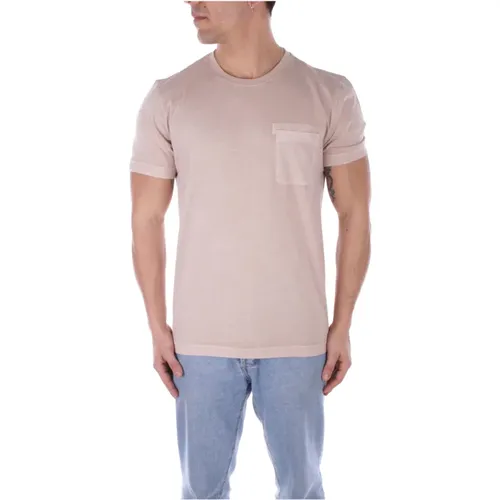 T-shirts and Polos Sand , male, Sizes: 2XL, S, 3XL - Fay - Modalova