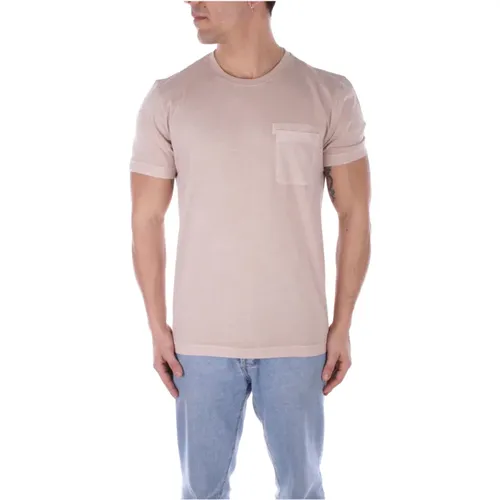 T-shirts and Polos Sand , male, Sizes: 2XL, XL, L, M - Fay - Modalova