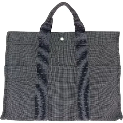 Pre-owned Tote Bags, female, , Size: ONE SIZE Pre-owned Canvas totes - Hermès Vintage - Modalova