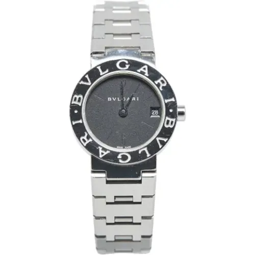 Pre-owned Stainless Steel watches , female, Sizes: ONE SIZE - Bvlgari Vintage - Modalova