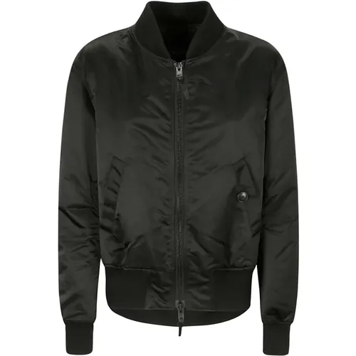 Flare Bomber Jacket , female, Sizes: M - Yohji Yamamoto - Modalova