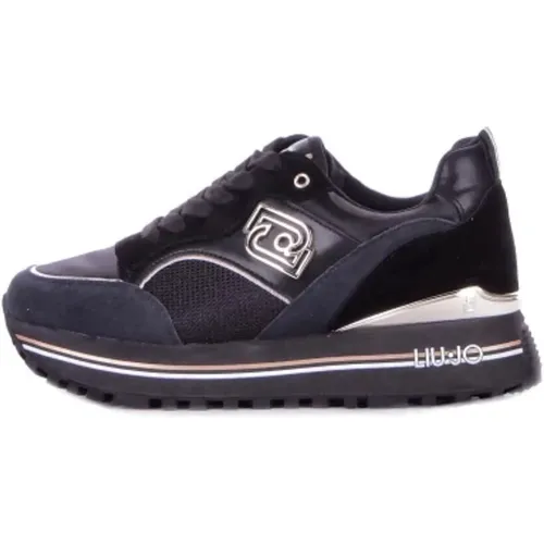 Sport Sneakers Logo Side Nylon , female, Sizes: 5 UK, 7 UK, 6 UK, 4 UK, 2 UK - Liu Jo - Modalova