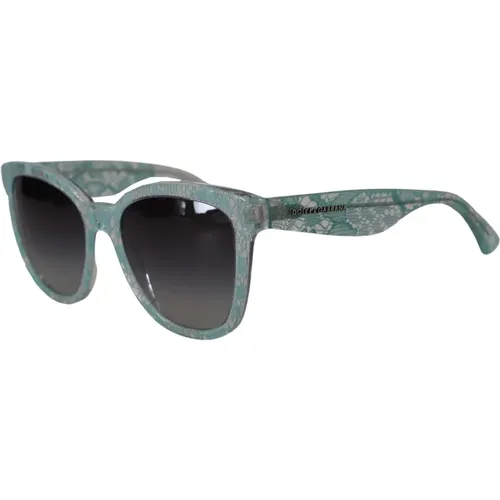 Sicilian Lace Crystal Sunglasses , unisex, Sizes: ONE SIZE - Dolce & Gabbana - Modalova