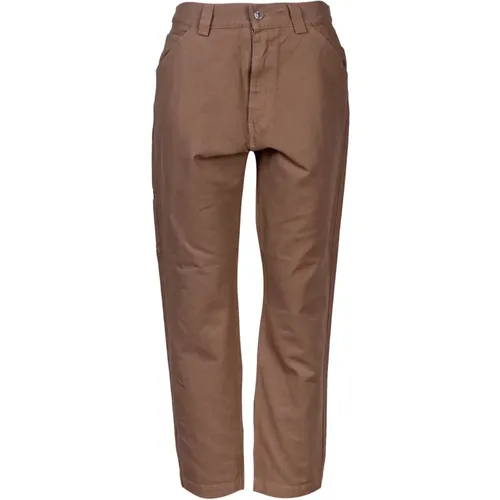 Classic Straight Trousers , male, Sizes: W36, W33, W32, W31 - Mauro Grifoni - Modalova