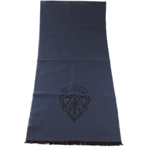 Pre-owned Wool scarves , female, Sizes: ONE SIZE - Gucci Vintage - Modalova