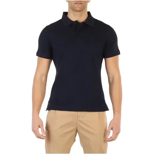 Embroidered Logo Cotton Polo , male, Sizes: S - Trussardi - Modalova