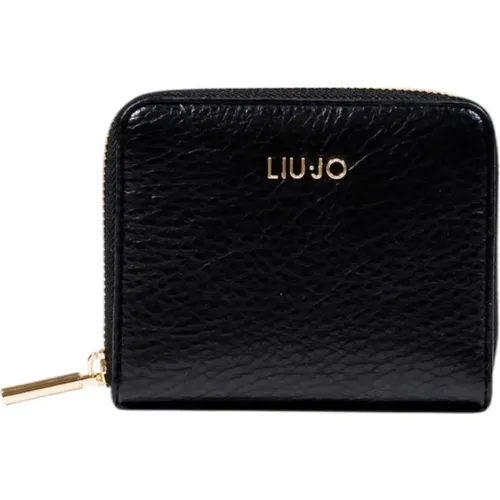Wallets & Cardholders, female, , Size: ONE SIZE Zip-Around Wallet with Compartments - Liu Jo - Modalova