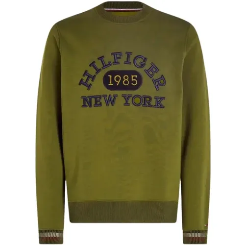 Herren College Monotype Pullover , Herren, Größe: 2XL - Tommy Hilfiger - Modalova