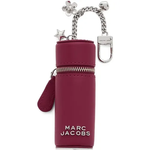 Keyrings, female, , Size: ONE SIZE Everyday Lipstick Case Bag Charm - Marc Jacobs - Modalova