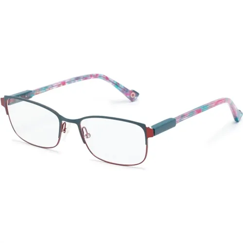 Glasses, female, , Size: 55 MM Green Optical Frame Stylish and Versatile - Etnia Barcelona - Modalova