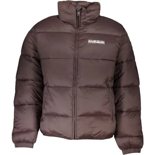 Winter Jackets, male, , Size: 2XL Polyamide Men's Jacket - Napapijri - Modalova