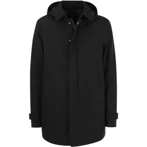 Hooded Down Jacket , male, Sizes: XL - Herno - Modalova
