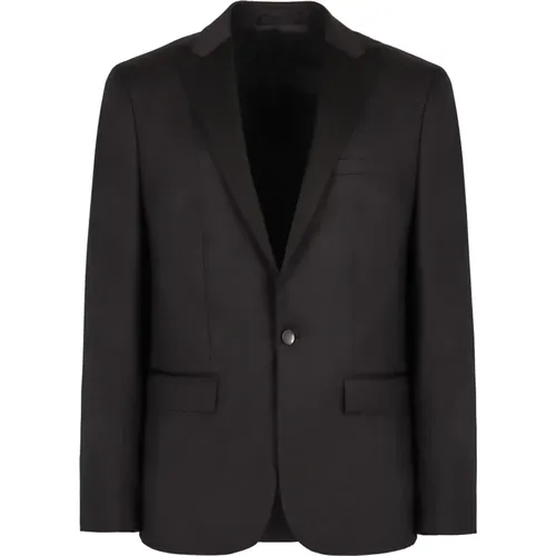 Classic Wool Blazer with Lapel Collar , male, Sizes: XL, 2XL, 3XL, L - Calvin Klein - Modalova