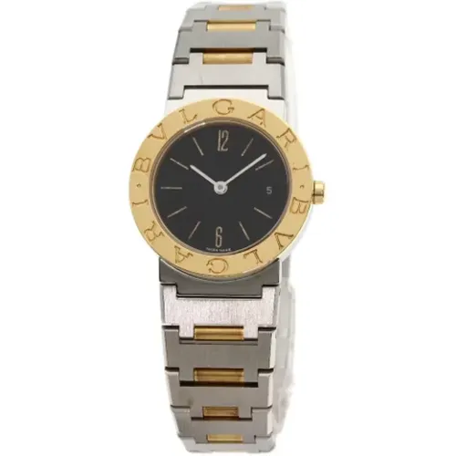 Pre-owned Watches, female, , Size: ONE SIZE Pre-owned Yellow Gold watches - Bvlgari Vintage - Modalova