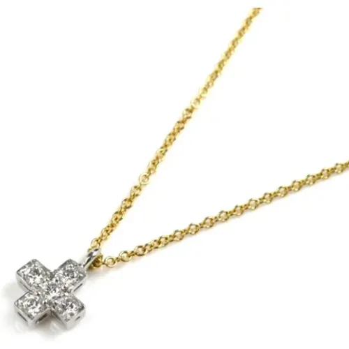 Pre-owned Jewellery, female, , Size: ONE SIZE Pre-owned Gold necklaces - Tiffany & Co. Pre-owned - Modalova