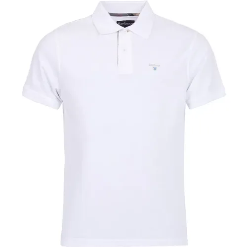 Tartan Pique Polo Shirt , male, Sizes: XL, L, S, 3XL, M, 2XL - Barbour - Modalova