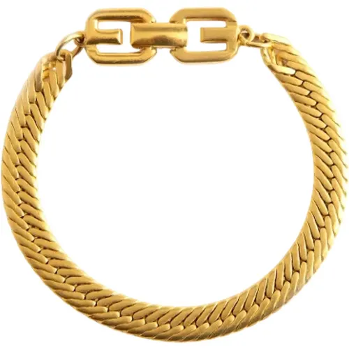 Pre-owned Jewellery, female, , Size: ONE SIZE Vintage Gold-tone Givenchy Bracelet - Givenchy Pre-owned - Modalova