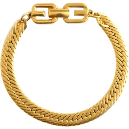 Vintage Goldfarbenes Givenchy Armband , Damen, Größe: ONE Size - Givenchy Pre-owned - Modalova