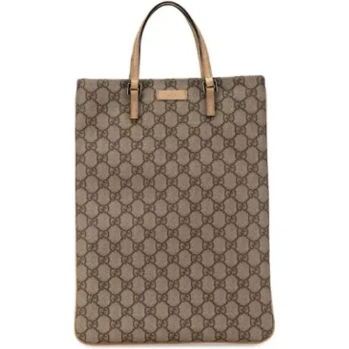 Pre-owned Tote Bags, female, , Size: ONE SIZE Pre-owned Leather gucci-bags - Gucci Vintage - Modalova