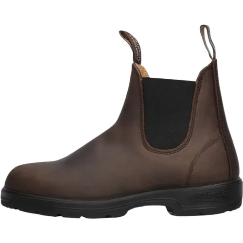 Braune Chelsea Boots Classics Damen , Damen, Größe: 38 1/2 EU - Blundstone - Modalova