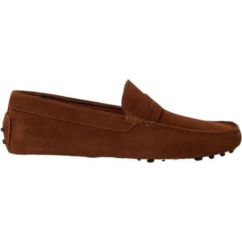 Michael Loafers - Handgefertigte italienische Fahrschuhe , Herren, Größe: 40 EU - Scarosso - Modalova