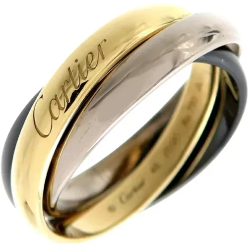 Pre-owned Jewellery, female, , Size: ONE SIZE Pre-owned Gold rings - Cartier Vintage - Modalova