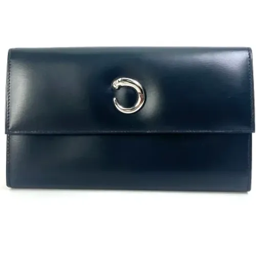 Pre-owned Leather wallets , female, Sizes: ONE SIZE - Cartier Vintage - Modalova