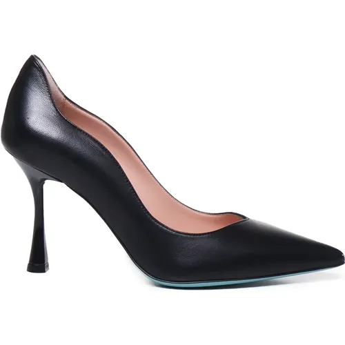 Schwarze gewellte Einsteigs-Pumps Made in Italy - Fratelli Russo - Modalova