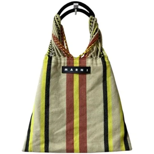 Pre-owned Tote Bags, female, , Size: ONE SIZE Pre-owned Fabric handbags - Marni Pre-owned - Modalova