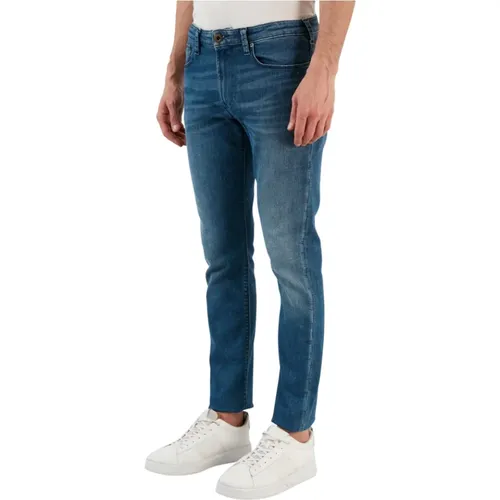 Slim Fit Jeans , male, Sizes: W38 - Emporio Armani - Modalova
