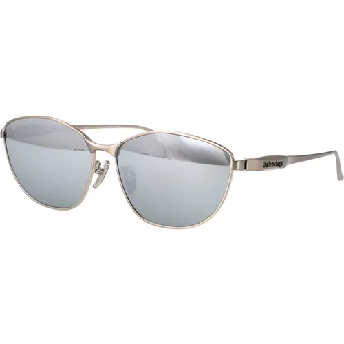 Stylische Sonnenbrille mit Modell Bb0358Sk , Damen, Größe: 62 MM - Balenciaga - Modalova