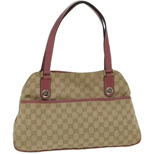 Pre-owned Canvas gucci-bags , female, Sizes: ONE SIZE - Gucci Vintage - Modalova