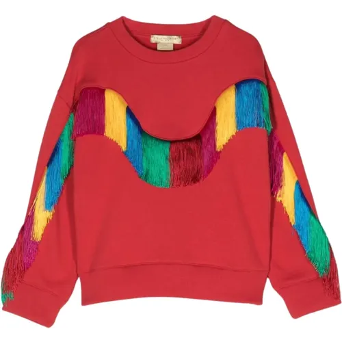 Bunter Fransensweater - Stella Mccartney - Modalova