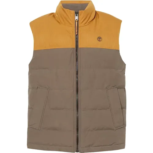 Vests, male, , Size: S Padded Men's Outdoor Adventure Gilet - Timberland - Modalova