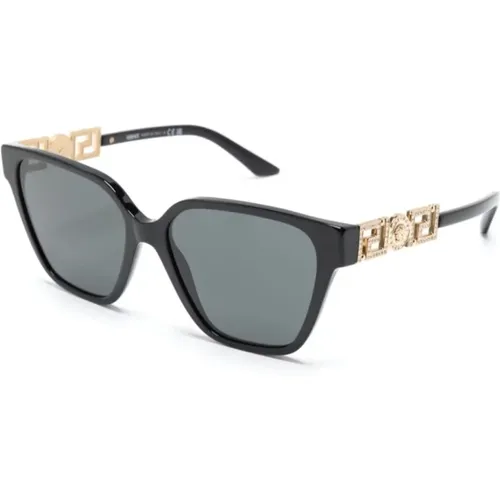 Sunglasses with Original Case , female, Sizes: 56 MM - Versace - Modalova