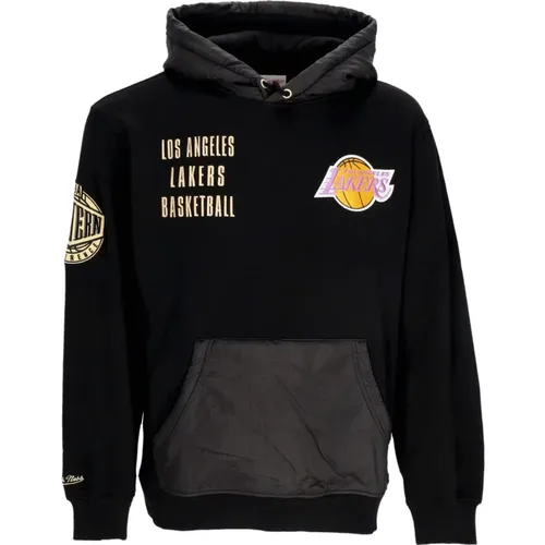 NBA Team Vintage Logo Hoodie , male, Sizes: L, M, XL - Mitchell & Ness - Modalova