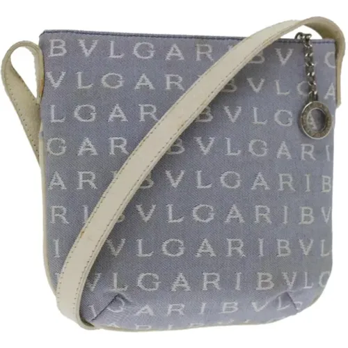 Pre-owned Cotton shoulder-bags , female, Sizes: ONE SIZE - Bvlgari Vintage - Modalova