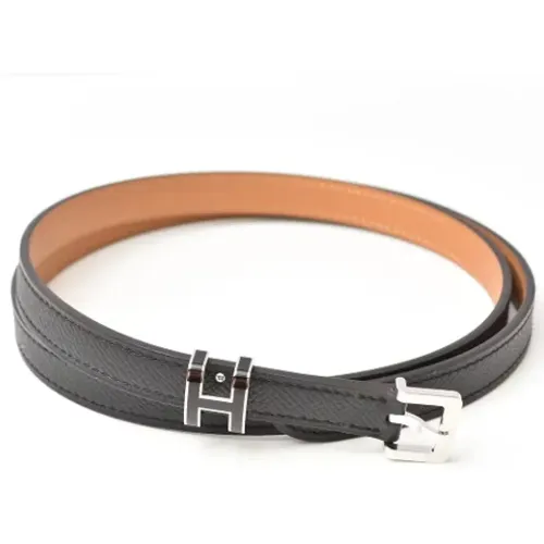 Pre-owned Belts, female, , Size: ONE SIZE Pre-owned Leather belts - Hermès Vintage - Modalova