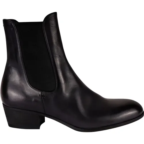 Women's ankle boots in leather , female, Sizes: 5 1/2 UK - Pantanetti - Modalova